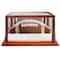 8 Pack: Brown Football Display Case with Mirror Back by Studio Décor®